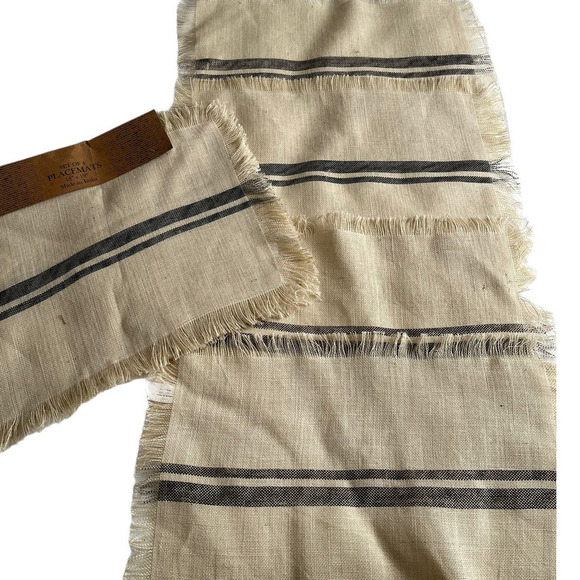 NWOT 8 Woven Made in India Placemats - Picture 1 of 4